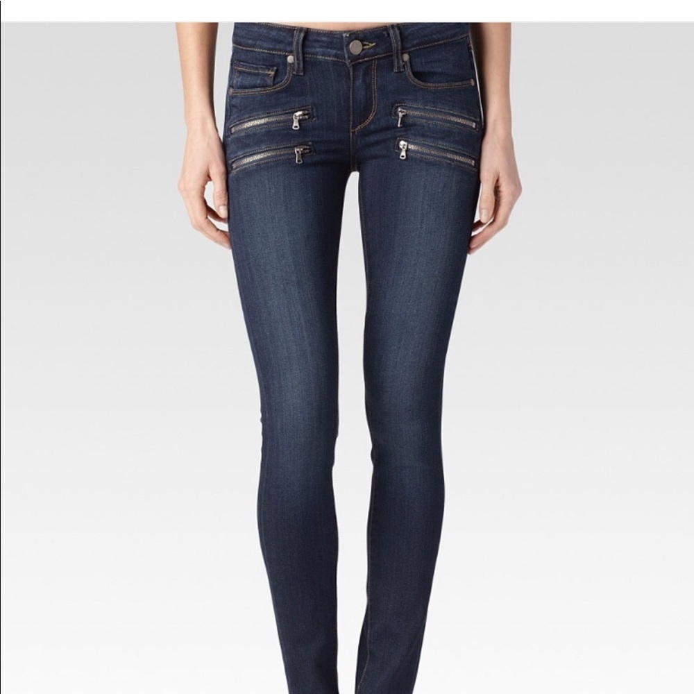 PAIGE EDGEMONT NOTTINGHAM ZIPPER JEAN WOMENS 27